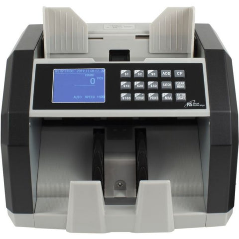 Royal Sovereign Front Load Bill Counter w/ Value Counting/Counterfeit Detection, 1500 Bills/Min