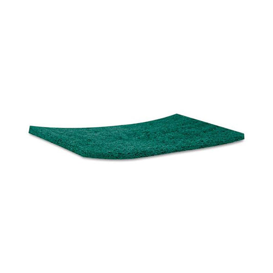 Scotch-Brite PROFESSIONAL Heavy-Duty Scouring Pad 86, 6 x 9, Green, Dozen