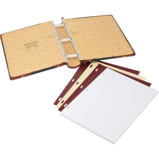 Wilson Jones Minute Book Binder 500 Sheet(s) - Ring Binder - 11" x 8.50" Sheet Size - 1Each