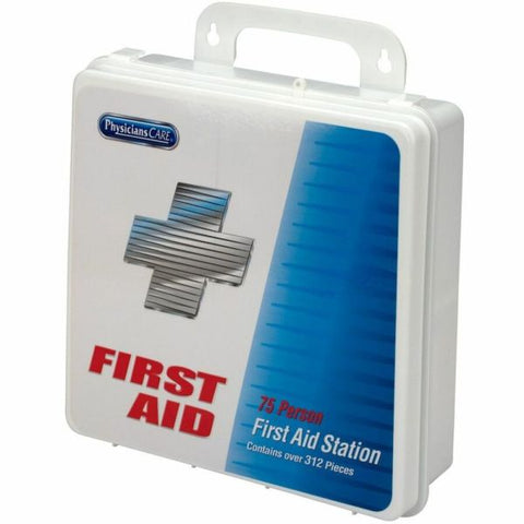 PhysiciansCare by First Aid Only Office First Aid Kit, for Up to 75 people, 312 Pieces, Plastic Case