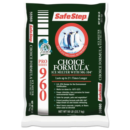 Safe Step Pro Enviro Ice Melt, 50 lb Bag, 49/Pallet