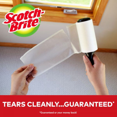 Scotch-Brite Lint Roller, 56 Sheets/Roller