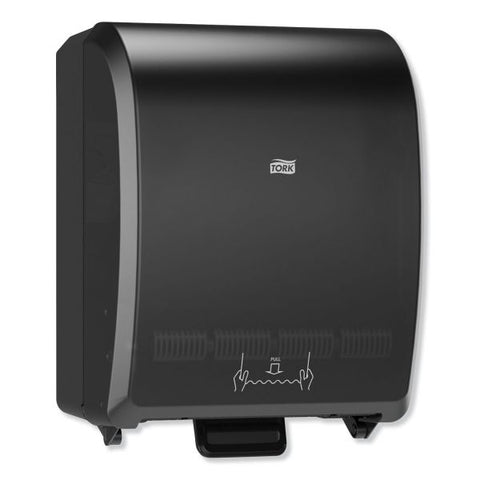 Tork Mechanical Hand Towel Roll Dispenser, H80 System, 12.32 x 9.32 x 15.95, Black