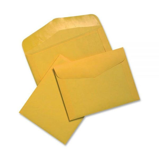 Quality Park Open-Side Booklet Envelope, #15, Hub Flap, Gummed Closure, 10 x 15, Brown Kraft, 100/Box