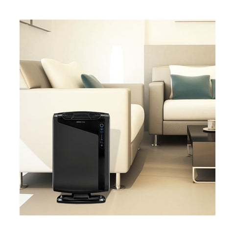 Fellowes HEPA and Carbon Filtration Air Purifiers, 300 to 600 sq ft Room Capacity, Black