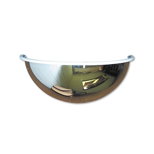 See All Half-Dome Convex Security Mirror, Half-Dome, 26" Diameter