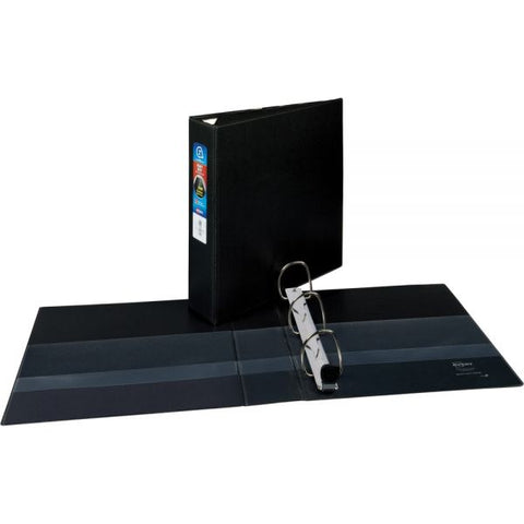 Avery Heavy-Duty 3-Ring Binder with One Touch EZD Rings, 2" Capacity, Black