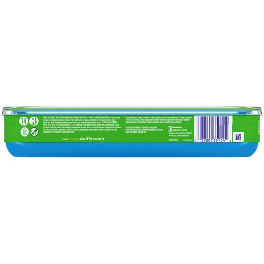 Swiffer Sweeper Wet Multisurface Mopping Pads, Open Window Fresh Scent, 11 5/8" x 2 3/16", Pack Of 12