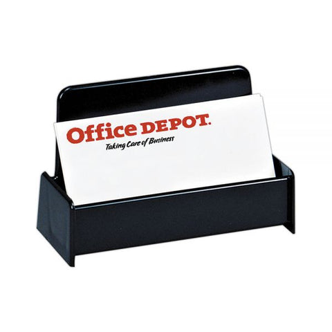 30% Recycled Standard Business Card Holder, Black