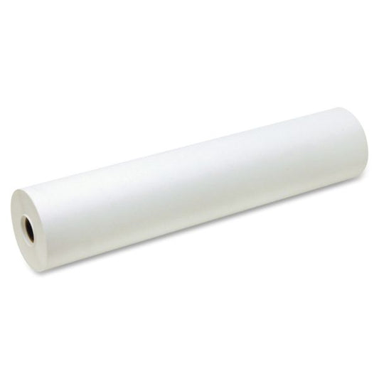 Pacon Drawing Paper Easel Roll 18" x 200 ft Size - 50 lb Paper Weight - White - 1 Roll