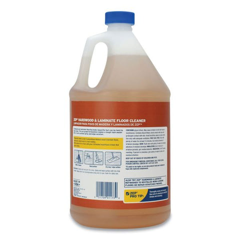 Zep Commercial Hardwood and Laminate Cleaner, 1 gal Bottle