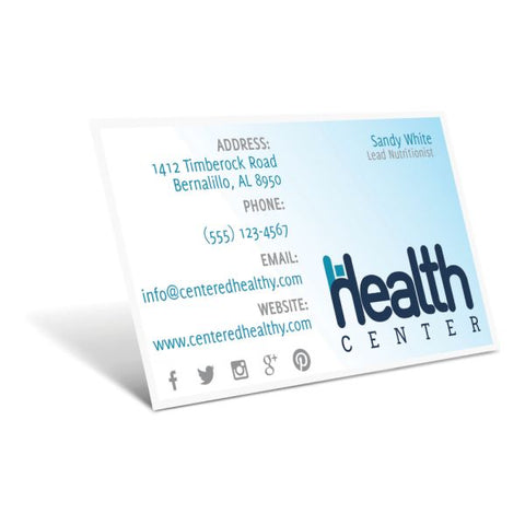 Matte Business Cards, 2" x 3 1/2", White, Pack Of 1,000