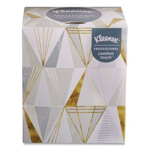 Kleenex Boutique White Facial Tissue, 2-Ply, Pop-Up Box, 95 Sheets/Box, 3 Boxes/Pack