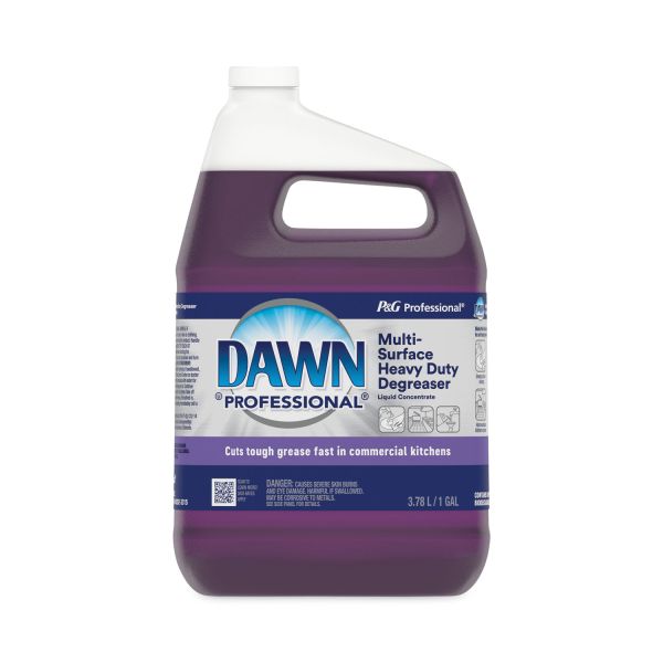 Dawn Professional Multi-Surface Heavy Duty Degreaser, Fresh Scent, 1 gal Bottle, 2/Carton