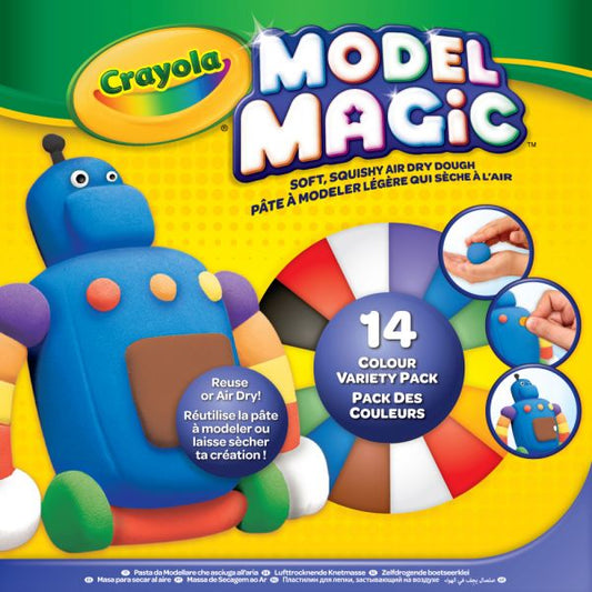 Crayola Model Magic Variety Pack, Assorted Colors, Pack Of 14