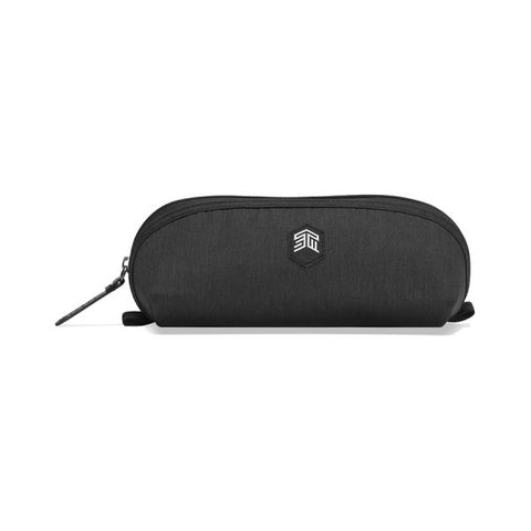 STM Goods Must Stash Carrying Case Accessories, Cord, Pen - Black Water Resistant - Fabric, Polyester Body - 3.9" Height x 4.3" Width x 7.9" Depth - 1.59 quart Volume Capacity