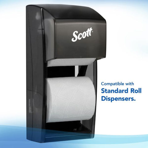 Scott Professional Standard Roll Bathroom Tissue 1 Ply - 4" x 4" - 1210 Sheets/Roll - White - For Bathroom - 80 / Carton