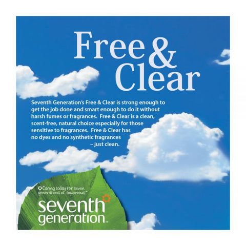 Seventh Generation Natural Laundry Detergent Packs, Powder, Unscented, 45 Packets/Pack