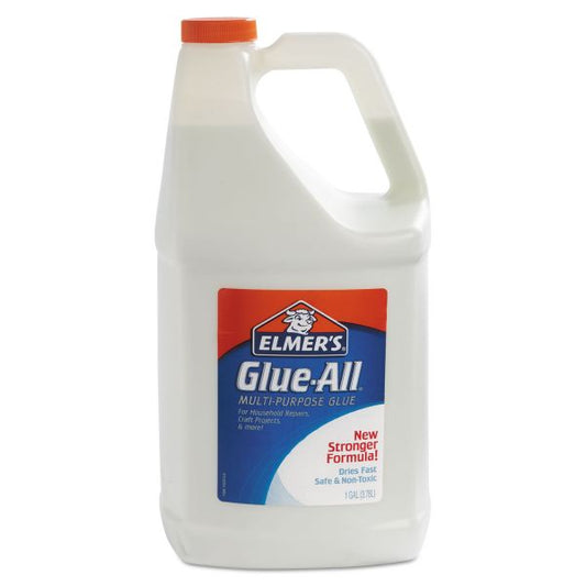 Elmer's Glue-All White Glue, 1 gal, Dries Clear