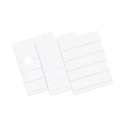 Pacon Composition Paper, 8.5 x 11, Wide/Legal Rule, 500/Pack