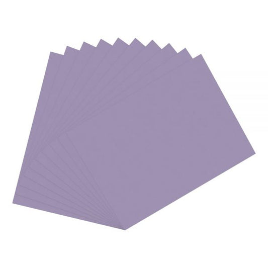 Construction Paper, 9" x 12", 100% Recycled, Purple, Pack Of 50 Sheets