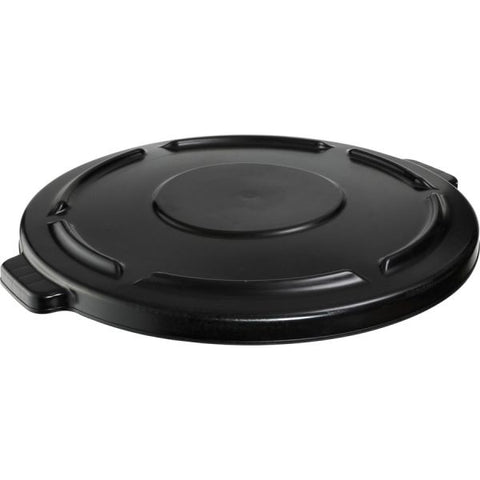 Rubbermaid Commercial Brute 44-gallon Container Lid Plastic - 4 / Carton - Black