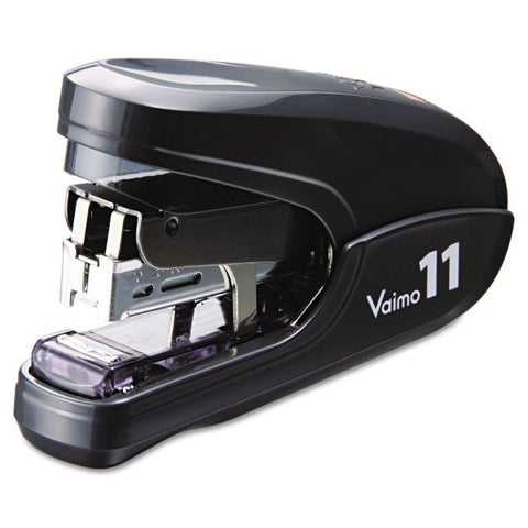 Max Flat Clinch Light Effort Stapler, 35-Sheet Capacity, Black