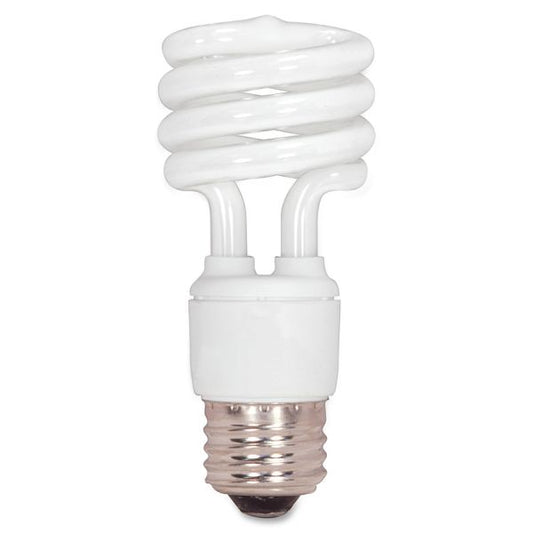 Satco CFL Spiral Bulb, 13 Watts