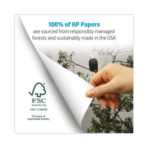 HP Office Ultra-White Paper, 92 Brightness, 20 lb, 11 x 17, White, 500 Sheets/Ream