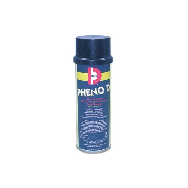 Big D Industries Pheno D Aerosol Antimicrobial Deodorizer, Citrus, 6oz