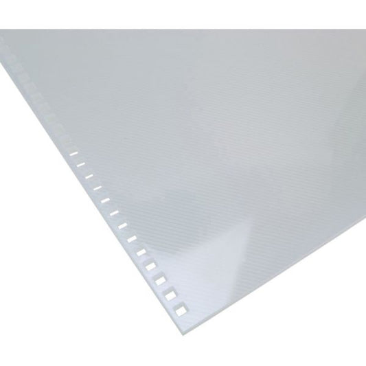 GBC ProClick Pre-Punched Presentation Covers, Clear Lined, 11 x 8.5, Punched, 25/Pack