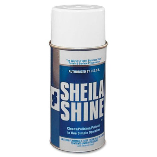 Sheila Shine Stainless Steel Cleaner and Polish, 10 oz Aerosol Spray