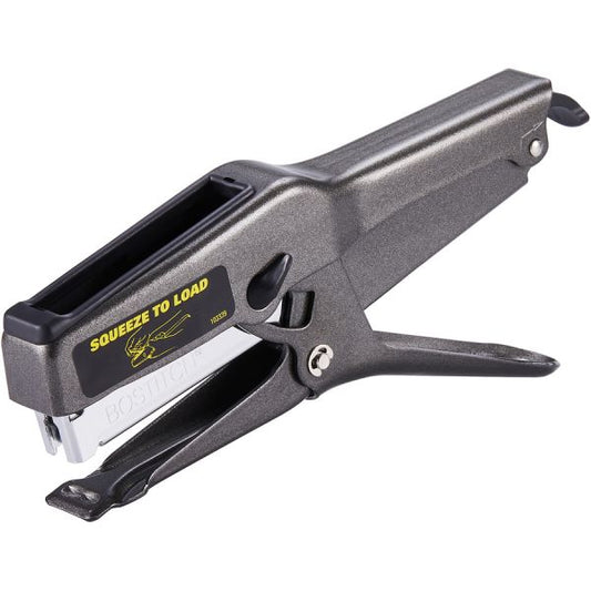 Stanley-Bostitch Heavy Duty Plier Stapler 45 Sheet Capacity - Full Strip (210 Staple Capacity) - Charcoal