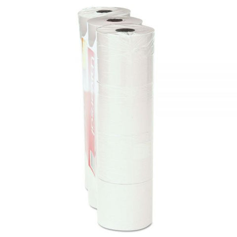 Universal Impact and Inkjet Print Bond Paper Rolls, 0.5" Core, 2.25" x 130 ft, White, 12/Pack