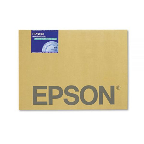 Epson Enhanced Matte Posterboard, 24 x 30, White, 10/Pack