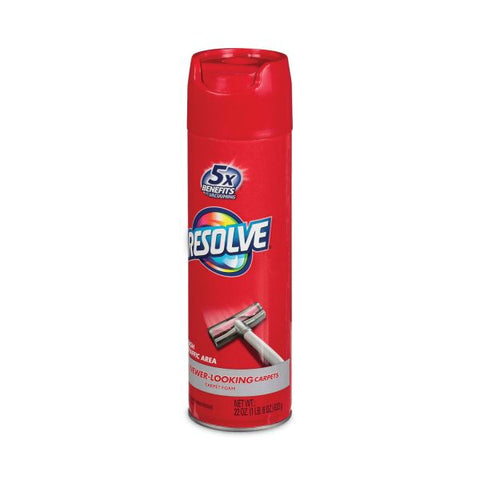 RESOLVE Foam Carpet Cleaner, Foam, 22 oz Aerosol Spray