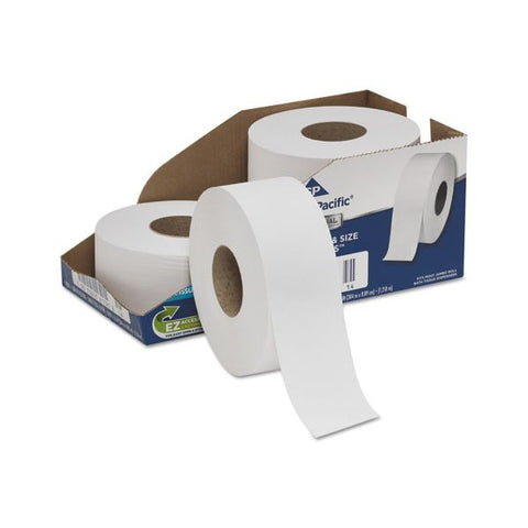 Georgia Pacific Professional White Jumbo Bathroom Tissue, Septic Safe, 2-Ply, 3.5 x 1,000 ft, 4/Carton