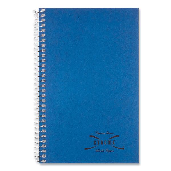 National Three-Subject Wirebound Notebooks, Medium/College Rule, Blue Cover, 9.5 x 6, 150 Sheets