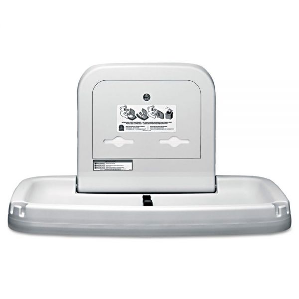 Koala Kare Horizontal Baby Changing Station, 35.19 x 22.25, Cream