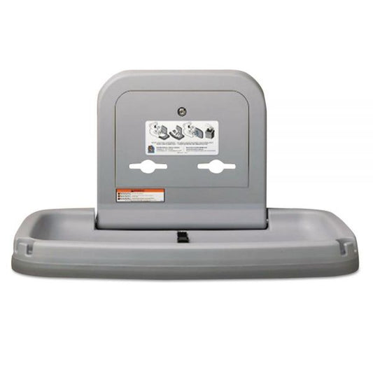 Koala Kare Horizontal Baby Changing Station, 35 x 22, Gray