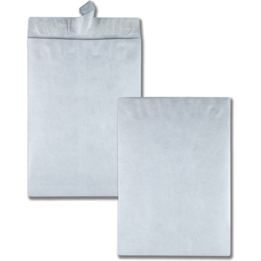 Quality Park 13" x 19" Tyvek Envelopes Catalog - 13" x 19" - Self-Sealing - Tyvek - White - 25/ Carton