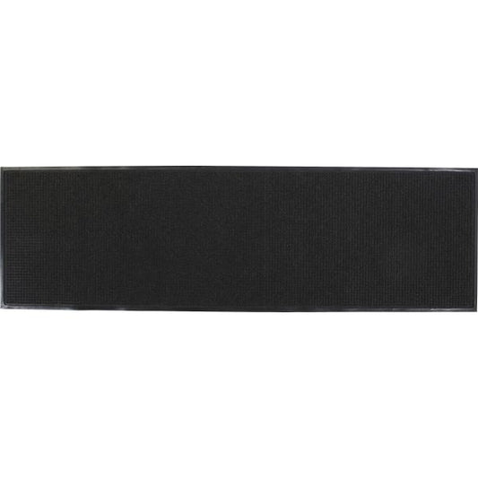 Genuine Joe Indoor Waterguard Floor Mat 36" x 60" - Rubber - Charcoal