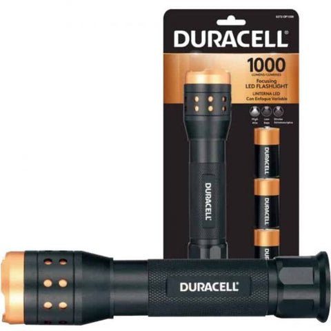 Duracell Aluminum Focusing LED Flashlight C - Aircraft Aluminum - Black