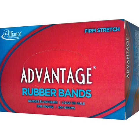 Advantage #33 Rubber Bands Size #33 - 3 1/2" x 1/8" - Natural - 600/ Box