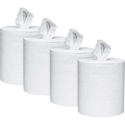 Kleenex Premiere Center-Pull Paper Towels, 15 x 8, 1-Ply, White, 250 Sheets/Roll, 4 Rolls/Carton