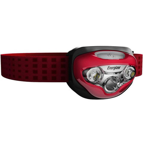 Energizer LED Headlight, 3 AAA Batteries (Included), Red