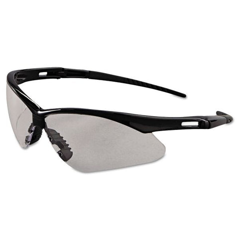 KleenGuard Nemesis Safety Glasses, Black Frame, Clear Anti-Fog Lens