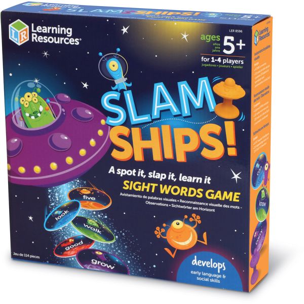 Learning Resources Slam Ships! Sight Words Game Theme/Subject: Learning - Skill Learning: Sight Words, Word Recognition, Reading, Vocabulary, Spelling - 5-8 Year