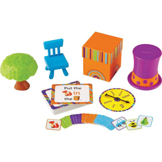 Learning Resources Fox In The Box Word Activity Set Theme/Subject: Learning - Skill Learning: Visual, Tactile Discrimination, Auditory, Fine Motor, Direction, Language Development - 3+ - 1 Each