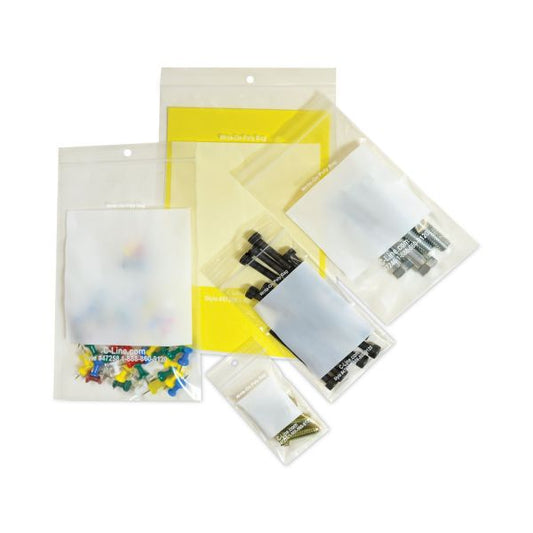 C-Line Write-On Poly Bags, 2 mil, 2" x 3", Clear, 1,000/Carton